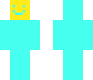 blue derp mask man