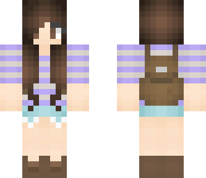 purple backpack girl