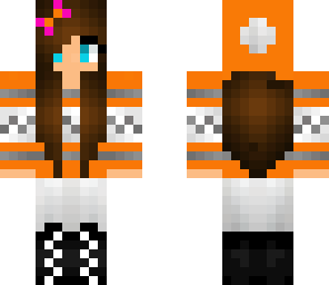 orange sweater