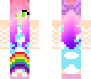 rainbow girl