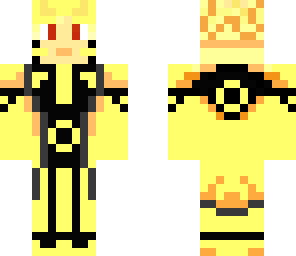 naruto in minecraft my skin