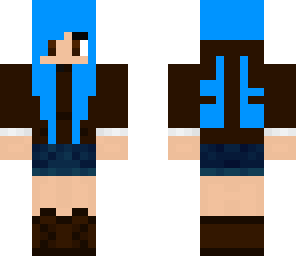blue haired