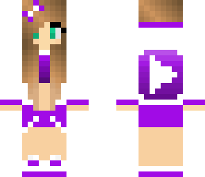purple youtube girl