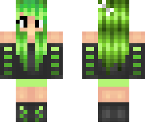 green electric girl