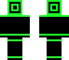 black and green op