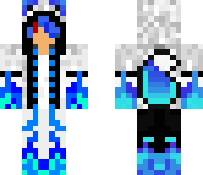 blue fire wolf teen