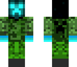 tron creeper in army suit