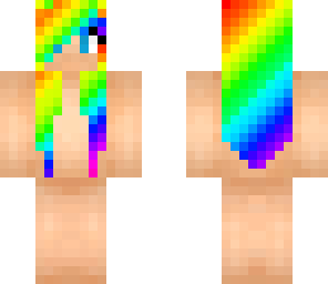rainbow hair base