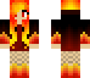 fire phoenix girl