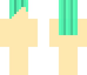 mint hair template