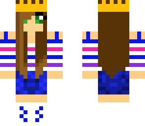 my skin with a crown