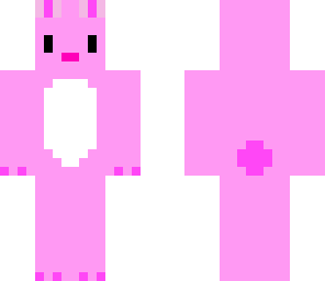 fixed pink bunny