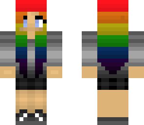 rainbow hair
