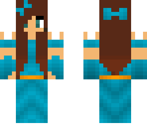 light blue dress