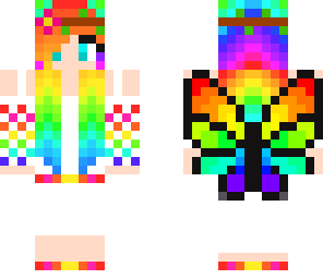 rainbow fairy nymph
