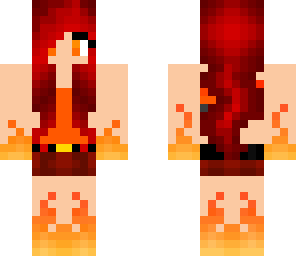 flame girl