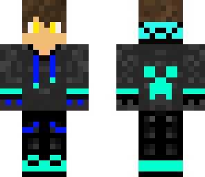 blue man