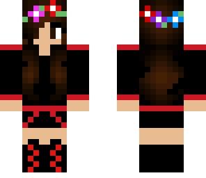 flower crown red