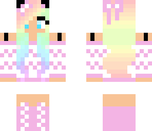 rainbow girl