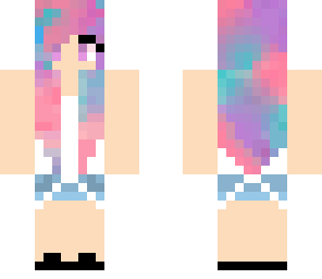 tye dye hair edit