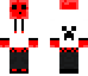 red slime in hoodie