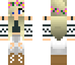 hippi girl skin