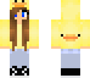edited duck girl