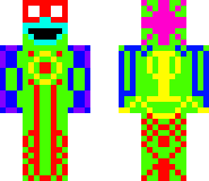 neon man