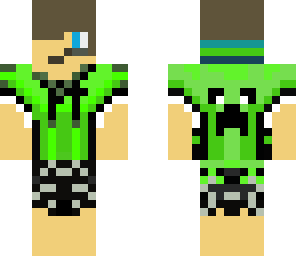 green jacket boy
