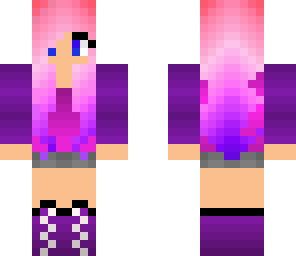 pinkie - purple girl