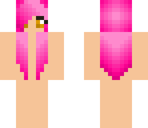 pink hair girl base