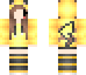 4 eared pikachu girl