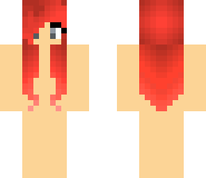 red hair skin base