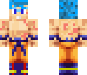 goku god blue