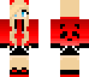 red panda girl
