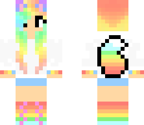 rainbow wolf