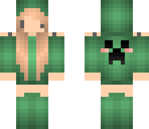 creeper girl chibi no blush