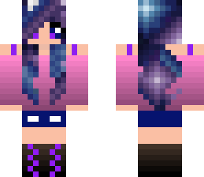 cute galaxy girl