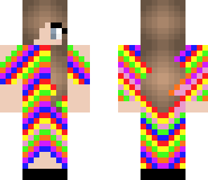 rainbow girl