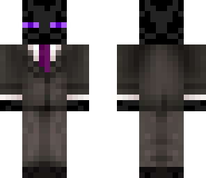 mc enderman in a suit