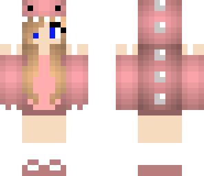 pink dino girl edit