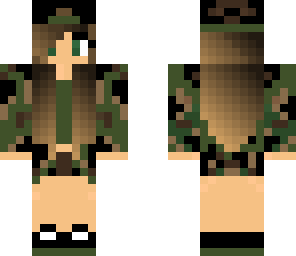 camoulage girl