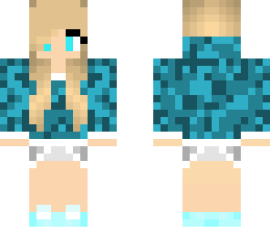 blue girl