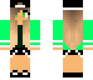 green cap girl