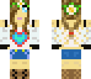 girl with flower crown