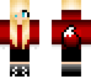 fox girl with added hoodie