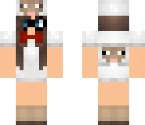 nerdy cute sheep girl