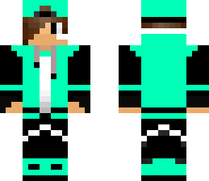 black and green teen boy