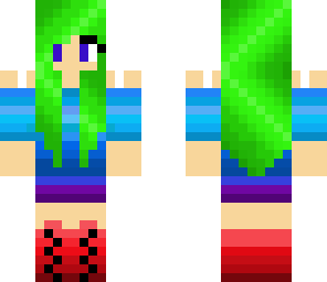 shaded color girl