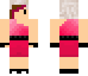 pink dress